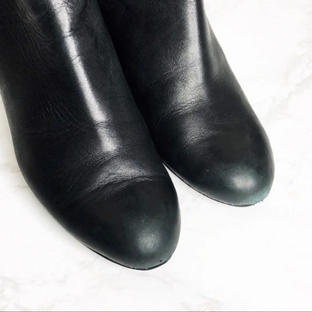 Blondo Black Leather Riding Boots Size 11 - Picture 6 of 8